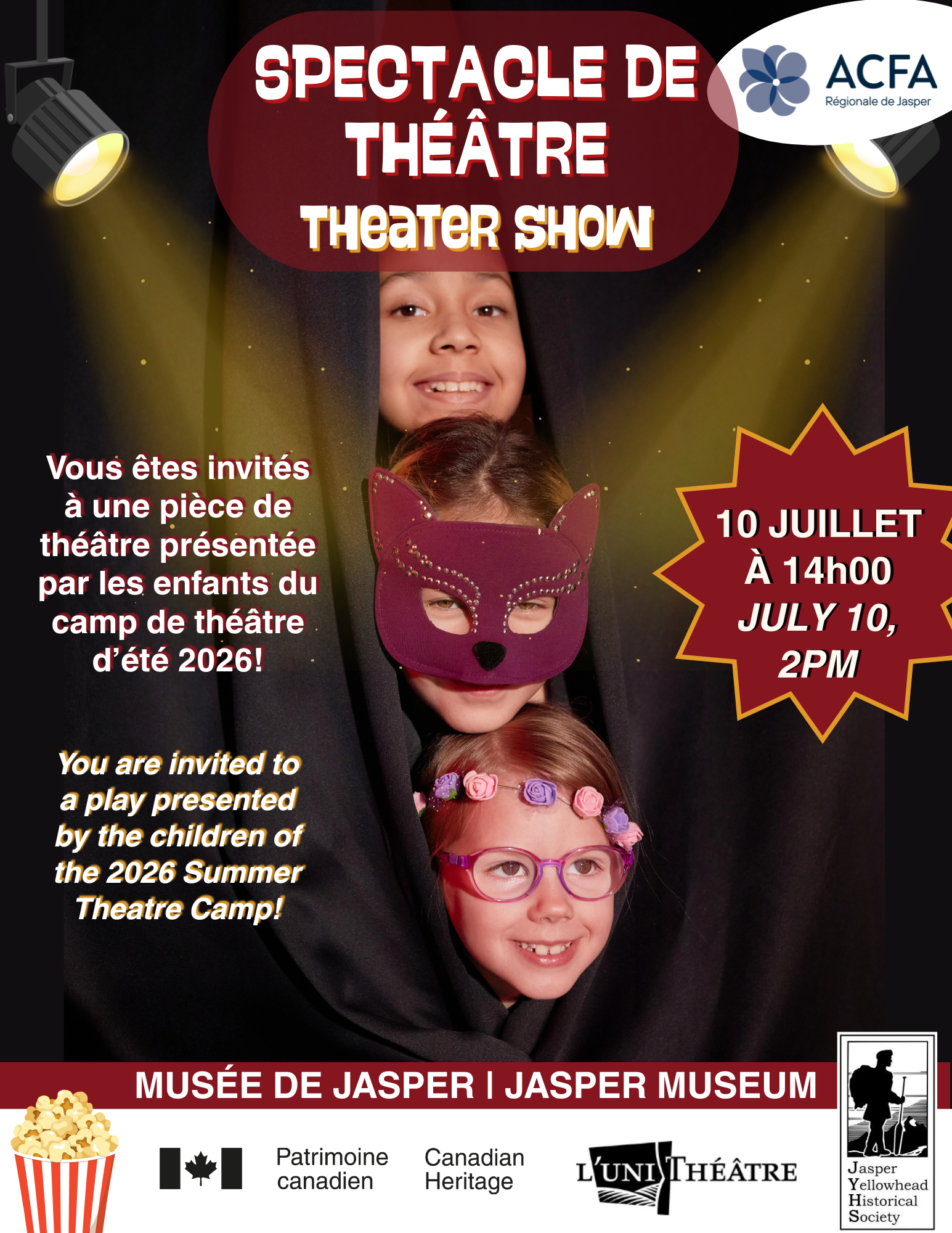 Pièce de théâtre camp d'été (1)